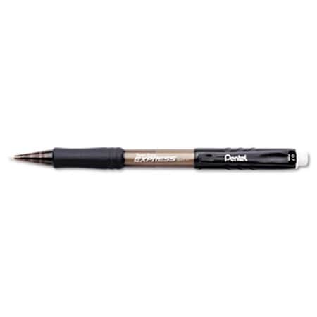 Pentel QE417A Twist-Erase EXPRESS Automatic Pencil  0.70 Mm  Black Barrel  12 Pack